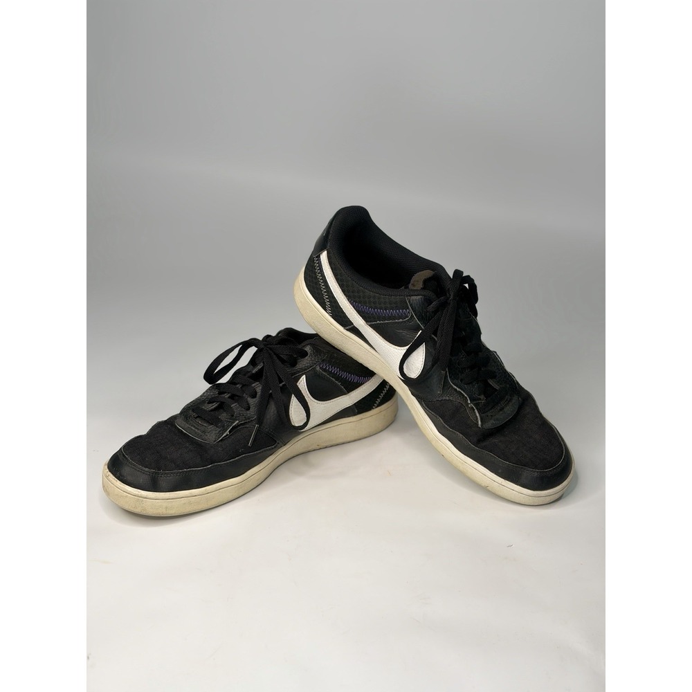 Nike Court Vision Low Black CD5464-001 Athletic Sneaker Shoes Size 12 Purple